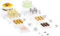 8PSC Buffet Risers, Food Risers for Buffet Table, Display Stand for Catering Dessert Collectibles Jewelry