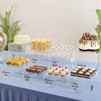 8PSC Buffet Risers, Food Risers for Buffet Table, Display Stand for Catering Dessert Collectibles Jewelry, alternate view 2