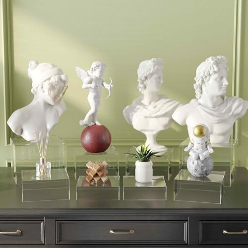 8PSC Buffet Risers, Food Risers for Buffet Table, Display Stand for Catering Dessert Collectibles Jewelry, alternate view 6