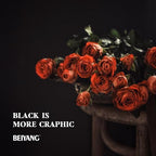 8x10 FT Black Backdrop for Photography, Large Black Screen for Portraits, Background Curtain for Booth Video, alternate view