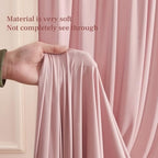 8x10FT Dusty Rose Backdrop Curtains for Wedding Parties, Wrinkle Free Polyester Photography Backdrop Drapes for, alternate