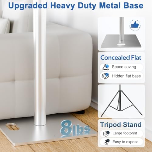 8x10ft Heavy Duty Backdrop Stand with Adjustable Height & Width in 8x10ft, alternate view 3