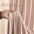 8x10FT Nude Backdrop Curtains for Wedding Parties, Wrinkle Free Polyester Photography Backdrop Drapes for, alternate view 3