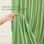 8x10FT Sage Green Backdrop Curtains for Wedding Parties, Wrinkle Free Polyester Photography Backdrop Drapes for, alternate