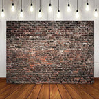 8x6ft Red Brick Wall Photography Backdrop Rustic Vintage Industrial Style Background Banner for Party Wedding