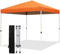 8X8 FT Pop Up Canopy, Outdoor Instant Canopy Tent w/Carrying Bag, Portable Gazebo Shelter for Wedding Party