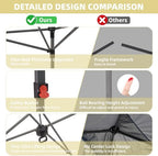 8x8 FT Pop Up Canopy Tent with One Push Setup, Setup Gazebo with 4 PVC Transparent Sidewalls, Easy Carry for, alternate view