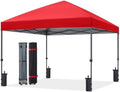 8x8 Pop Up Canopy Tent, Heavy Duty Weather Protection, Rose
