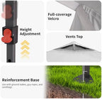 8x8 Pop Up Canopy Tent with One Push Setup, Outdoor Sun Shade Canopy for Backyard Party, Easy Up Instant Shelter, alternate