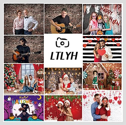 8x8ft Red Brick Wall Photography Backdrop Vintage Theme Stone Brick Design Photography Background Baby Birthday, alternate