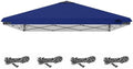 8x8ft Replacement Canopy Top with Air Vent, Waterproof & UV Protection Canopy Tent Top Cover for Straight Leg