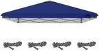 8x8ft Replacement Canopy Top with Air Vent, Waterproof & UV Protection Canopy Tent Top Cover for Straight Leg