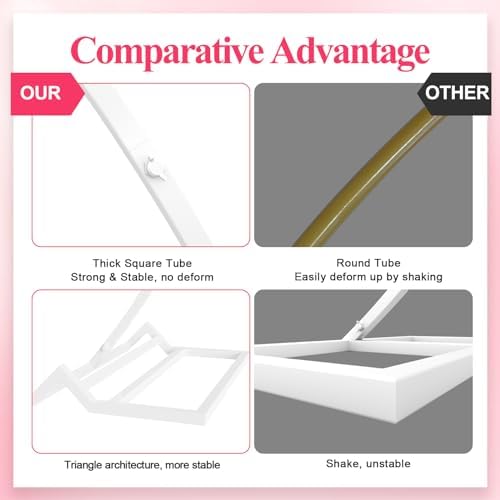 9.2FT Wedding Arch Round Backdrop Stand Large Circle Balloon Arch, alternate view 4
