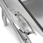 9.5Quart Rectangle Stainless Steel Professional Chafing Dish/Food Warmer/Buffet Server Tray w/Hinged Lid &, alternate view 7