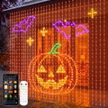 9.8ft x 9.8ft Smart Curtain Lights, App/Remote Control