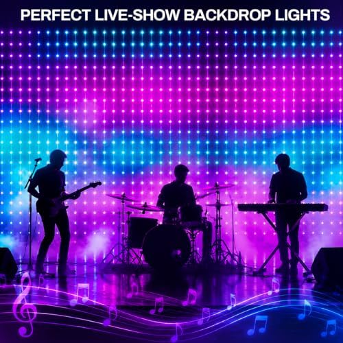 9.8ft x 9.8ft Smart Curtain Lights, App/Remote Control, alternate view 5