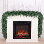 9 FT Christmas Garland, Real Touch Cedar Garlands, 1 Pcs, alternate view 5