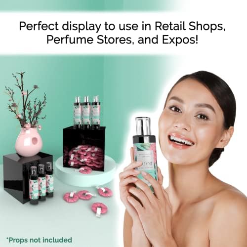 9 Inch Acrylic Display Riser Box with One Open Side No Lid Versatile Glossy Black Square Lucite Retail Product, alternate
