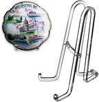 9 Inch Acrylic Plate Display Stand - Holder Frame, Picture, Decorative Plate, Book, Photo Easel in 9 Inch
