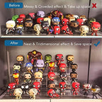 9 Inch Acrylic Shelf for Perfume Organizer, 4 Tier Funko POP Shelves, Cologne Organizer Tiered Riser Display, alternate view