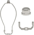 9 Inch Lamp Shade Harp Holder, Silver, 2 Pcs in Silver, alternate view 5