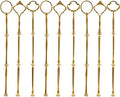 9 Sets 3 Tier Cupcake Stand Fittings, Cake Stand Hardware, Dessert Serving Trays Support Rod, Tiered Resin