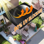90% Sun Shade Cloth, 3 x 16 FT Pergola Shade Cover Canopy with Grommets, Sun Screen Fabric Tarp for Patio, alternate view 4