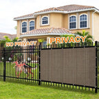 90% Sun Shade Cloth, 4 x 8 FT Pergola Shade Cover Canopy with Grommets, Sun Screen Fabric Tarp for Patio, alternate view 5