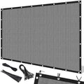 90% Sun Shade Cloth, 8 x 12 FT Pergola Shade Cover Canopy with Grommets, Sun Screen Fabric Tarp for Patio