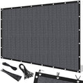 90% Sun Shade Cloth, 8 x 12 FT Pergola Shade Cover Canopy with Grommets, Sun Screen Fabric Tarp for Patio