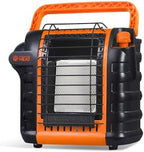 9000 BTU Outdoor Portable Propane Heater, CHP9000O, Orange