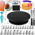 90PCs Cake Decorating Kit with Video Course for Beginners & Pros
