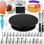 90PCs Cake Decorating Kit with Video Course for Beginners & Pros