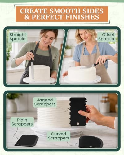 90PCs Cake Decorating Kit with Video Course for Beginners & Pros, alternate view 6