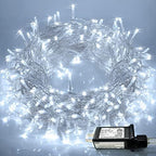 99 Ft 300 LED White Christmas Lights Indoor String Lights Plug in