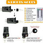 99FT 300 LED Fairy Lights with Remote, Plug in Twinkle Light Outdoor Indoor, alternate view 6