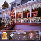 99FT 960 LED Christmas Lights Outdoor Decor Hanging Light Plug in, alternate view 3
