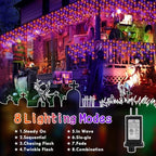 99FT 960 LED Orange Purple Halloween Lights Outdoor for Decor, alternate view 4