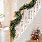 9FT Artificial Cedar Garland for Christmas Decoration, alternate view 5