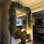 9FT Christmas Cedar Garland, Real Touch Soft Greenery Mantel Decor, alternate view 5
