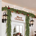 9FT Christmas Norfolk Pine Garland, alternate view 2