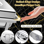 9Qt Chafing Dishes for Buffet, Roll Edge Designed Chafing Dish Buffet Set, alternate view 5