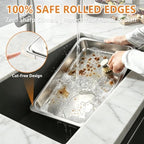 9QT Rectangular Chafing Dishes for Buffet, Chafers and Buffet Warmers Sets in Silver, alternate view 4