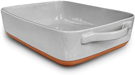 9x13in Deep Porcelain Baking Dish - Oven to Table, Freezer Safe in Earl Grey