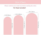 A Little Wildflower is on the Way Arch Backdrop Cover Pastel Pink Girl Baby Shower Party Floral in Bloom Fabric, alternate
