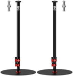 A300 Round Base Monopod Light Stand 60" 2 Pack in Black