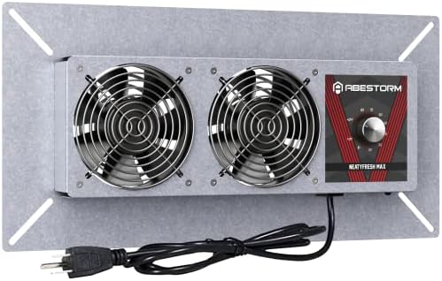 Abestorm 220 CFM Crawlspace Ventilation Fan with Humidistat