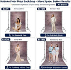 Abstract Photography Backdrop for Photoshoot 8x10, Purple, No Stand, alternate view 3