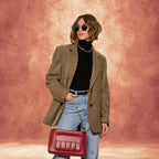 Abstract Photography Backdrop for Photoshoot 8x10ft, Brick Red, No Stand in 8x10ft, alternate view 5