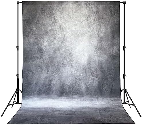Abstract Photography Backdrop for Photoshoot 8x10ft, Grey, No Stand in 8x10ft in Grey